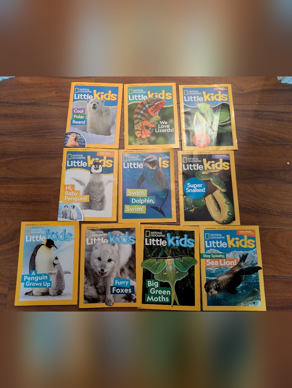 National Geographic Little Kids Magazine Lot - 10 Books